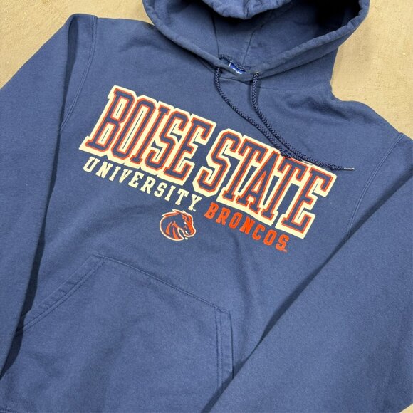 Champion Boise State University Broncos NCAA Football Pullover Hoodie Small - Picture 3 of 8